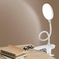 Simple LED Clip Desk Lamp Rechargeable Eye Protection Night Light Lumendat