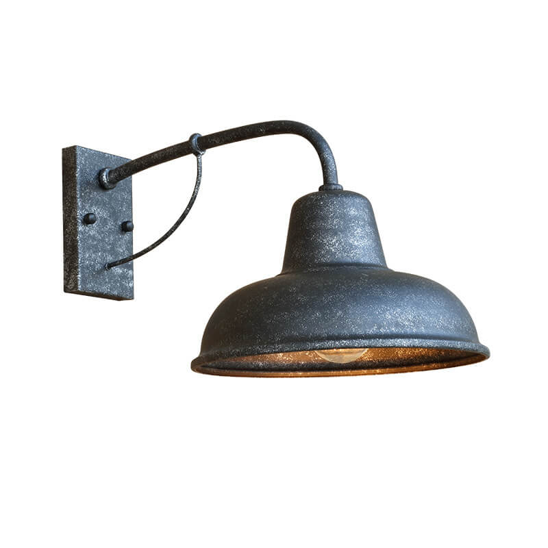 Vintage Iron Barn Waterproof Outdoor 1-Light Wall Sconce Lamp Lumendat
