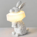 Modern Creative Resin Rabbit LED 1-Light Table Lamp Lumendat