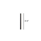 Retro Outdoor Rectangular Strip Waterproof LED Wall Sconce Lamp