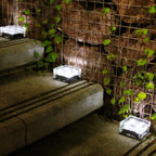 Solar LED Ice Brick Waterproof Glass Ground Light Garden Light Lumendat