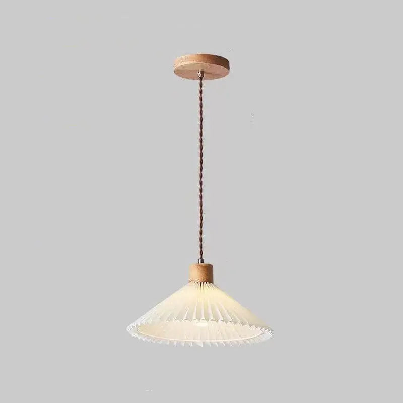 Nordic Minimalist Pleated Shade 1-light Pendant Light Lumendat