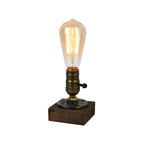 Vintage Industrial Iron Bulb 1-Light Table Lamp Lumendat