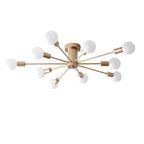 Modern Branches Metal 6/8/10-light Semi-flush Mount Ceiling Light