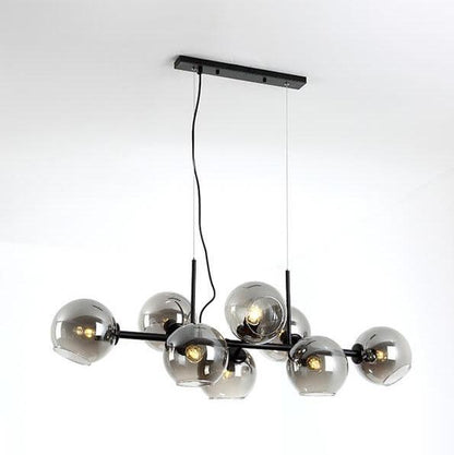 Modern Glass Magic Bean 8-light LED Chandelier