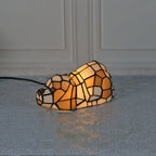 Tiffany Creative Cats /Dogs Stained Glass 1-Light Night Light Table Lamp Lumendat