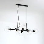 Modern Glass Magic Bean 8-light LED Chandelier BulbSquare