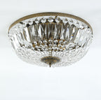 Vintage Round Crystal 4/6 Light Flush Mount Ceiling Light Lumendat