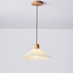 Nordic Minimalist Pleated Shade 1-light Pendant Light Lumendat