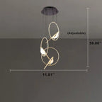 Nordic Creative Bird Shaped Acrylic LED 1/3/6 Light Chandelier Lumendat