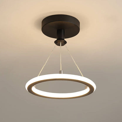 Modern Simple Circle LED 1-Light Pendant Light