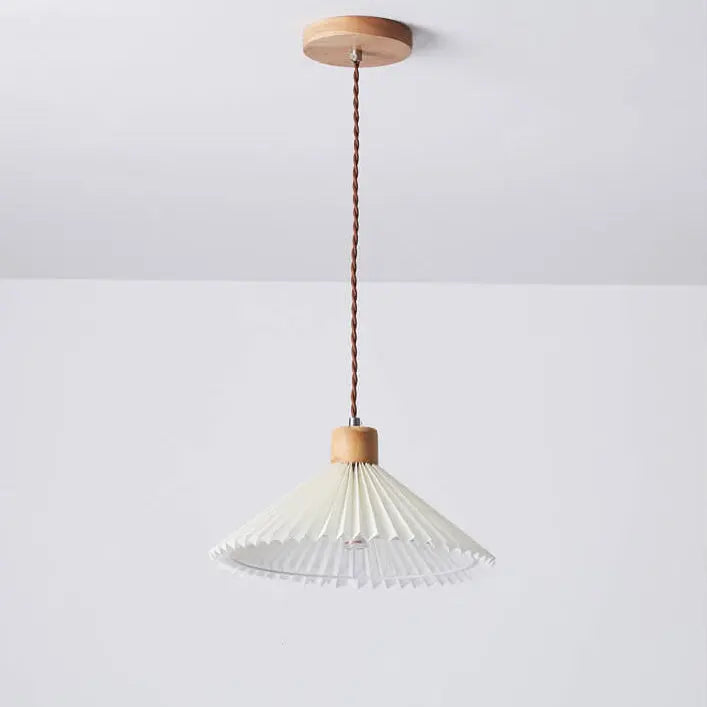 Nordic Minimalist Pleated Shade 1-light Pendant Light Lumendat