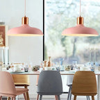 Nordic Creative Macaron Color 1-light Pendant Light BulbSquare