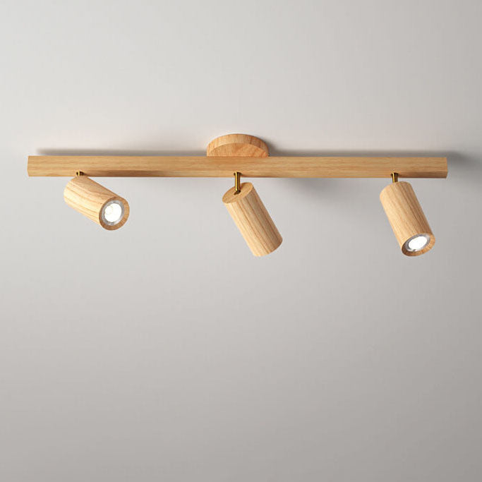 Simple Log Spotlight Track LED Semi-Flush Mount Ceiling Light Lumendat