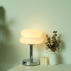 Modern Glass Tart Design 1-Light Table Lamp Lumendat