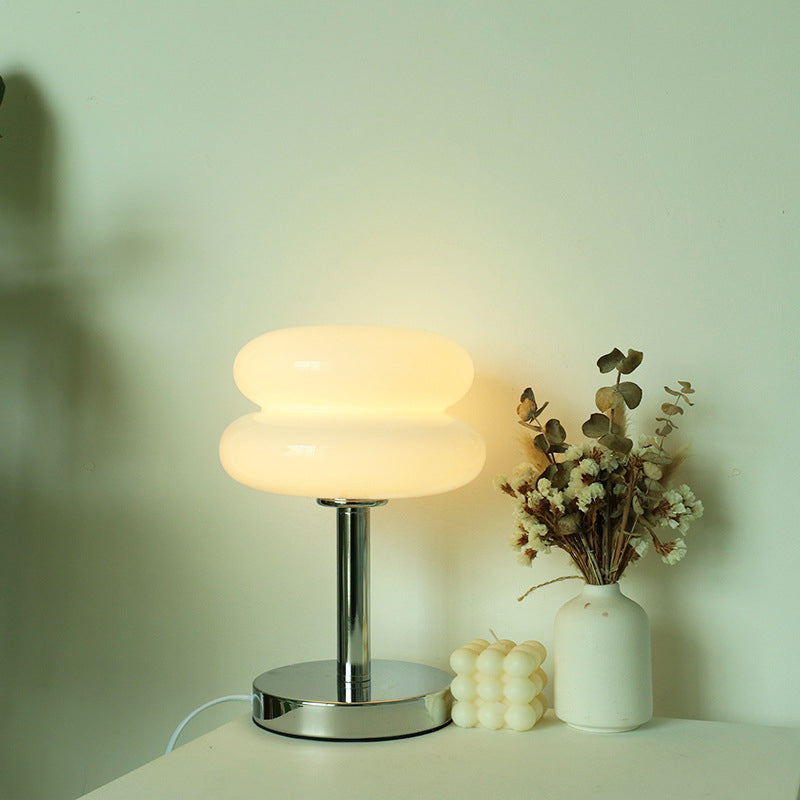 Modern Glass Tart Design 1-Light Table Lamp Lumendat