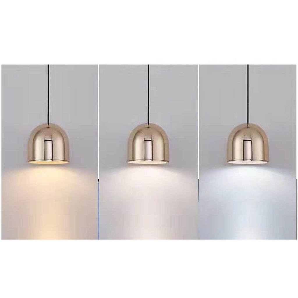 Modern Minimalist Hardware Dome Mini LED Pendant Light