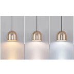 Modern Minimalist Hardware Dome Mini LED Pendant Light