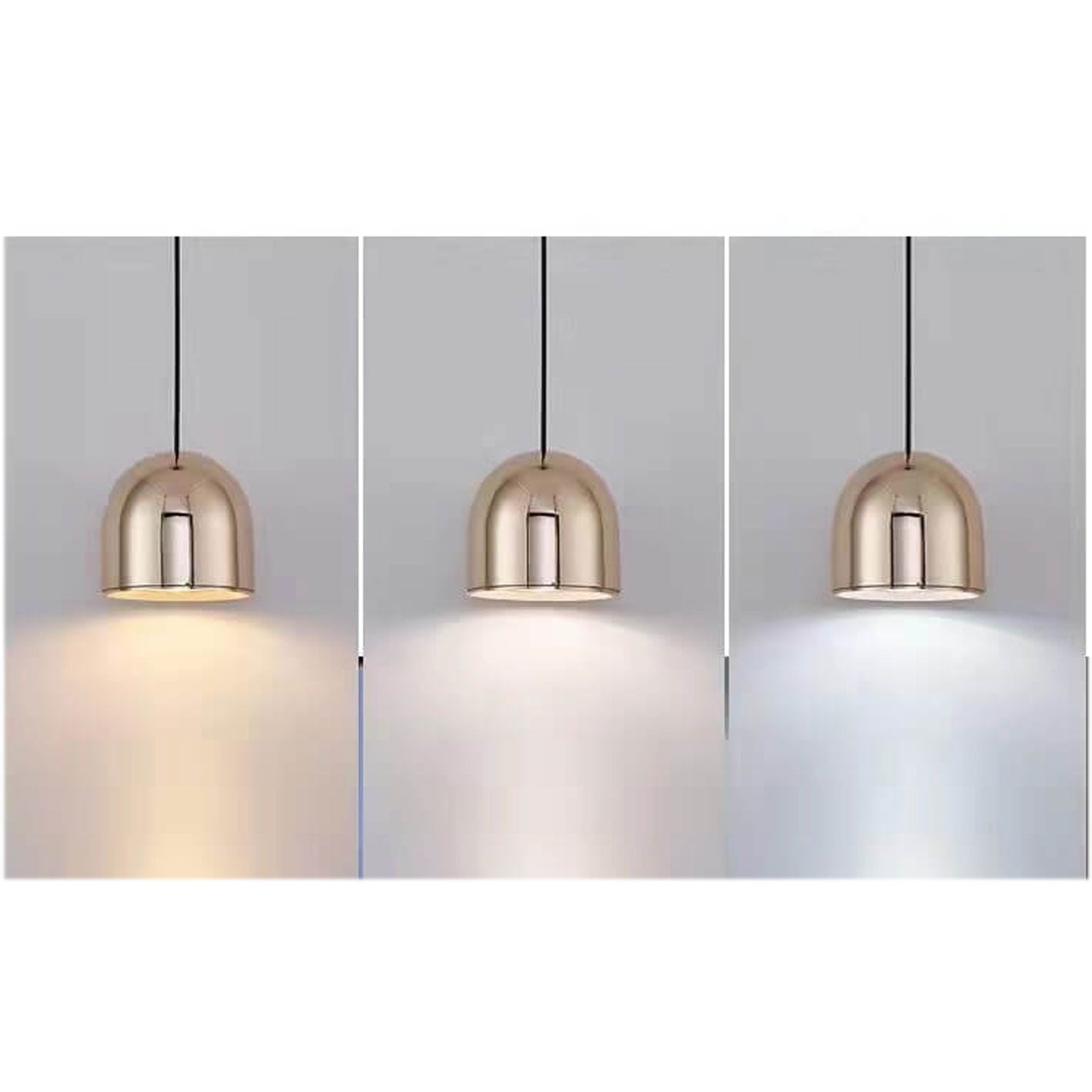 Modern Minimalist Hardware Dome Mini LED Pendant Light