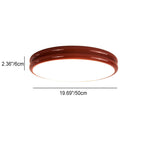 Modern Eye Care Children's Wrought Iron Round LED Flush Mount Lighting