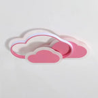 Contemporary Simplicity Cloud Acrylic Shade Metal LED Flush Mount Ceiling Light for Bedroom