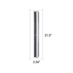 Modern Long Acrylic Solar LED Waterproof Outdoor Garden Wall Light Lumendat