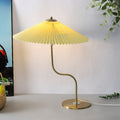 Retro Pleated Umbrella Shaped 1-Light Decorative Table Lamp Lumendat