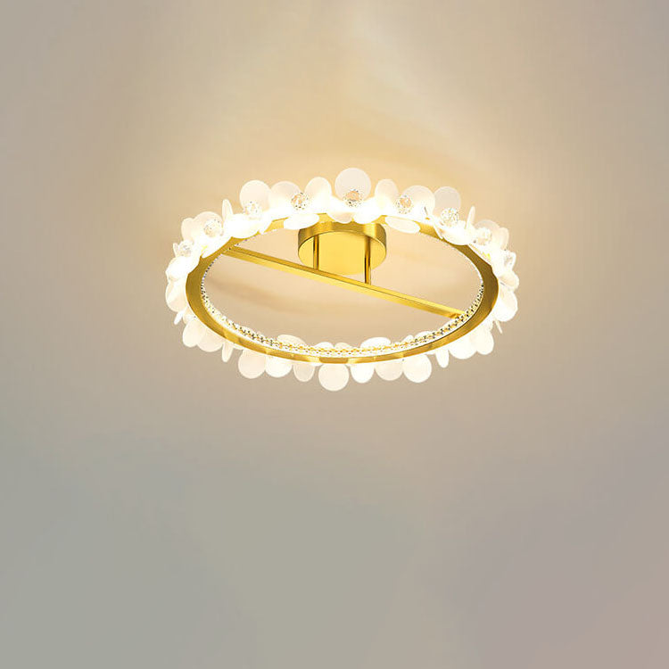 Lumendat Modern Light Luxury Crown Children LED Flush Mount Ceiling Light Lumendat