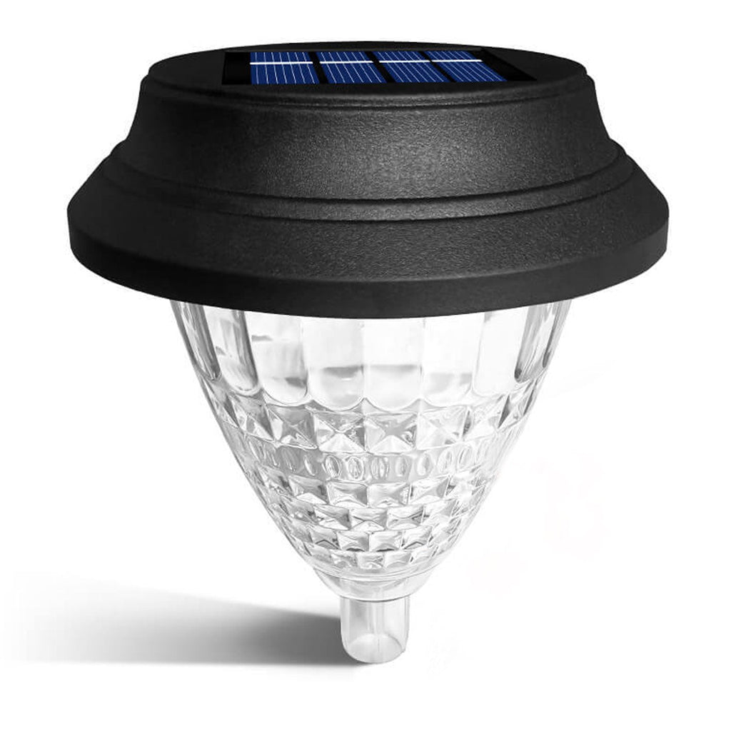 Solar Waterproof Circular Divergent Light Shadow Design LED Outdoor Garden Decorative Light Lumendat