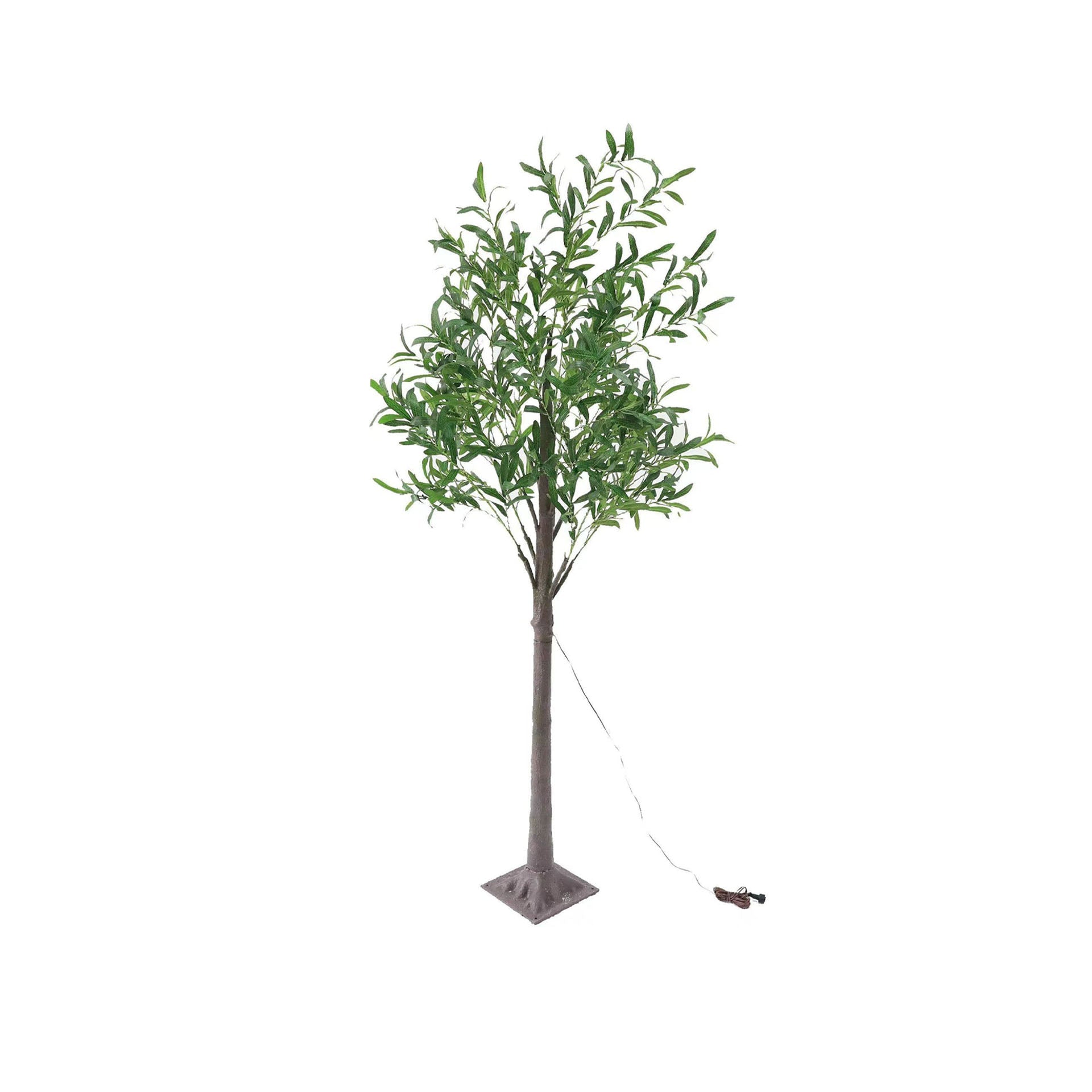 Modern Creative Olive Leaf LED Simulation Plants Decorative Light Lumendat