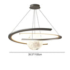 Lumendat Nordic Minimalist Kids Wrought Iron Planet LED Chandelier Lumendat
