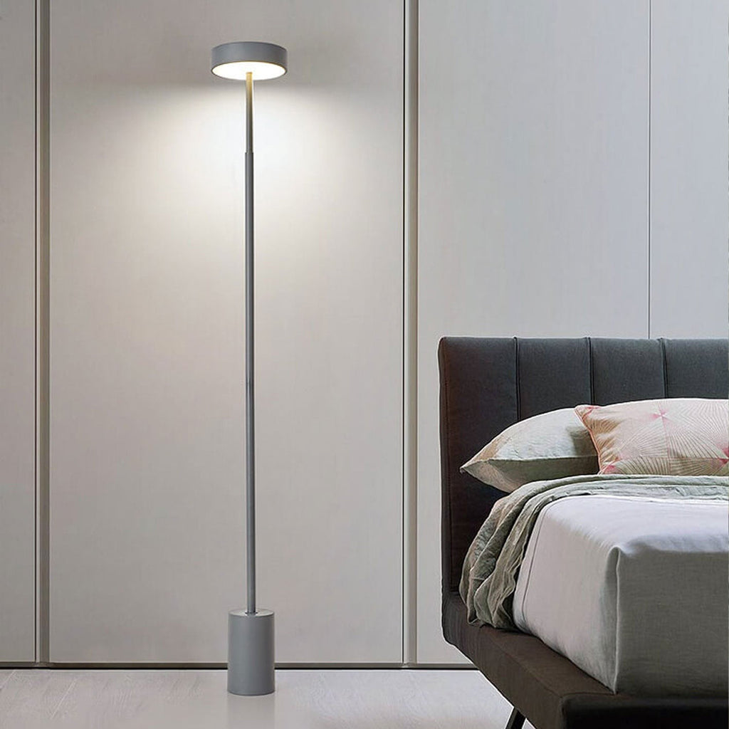 Nordic Minimalist Column LED Standing Floor Lamp Lumendat