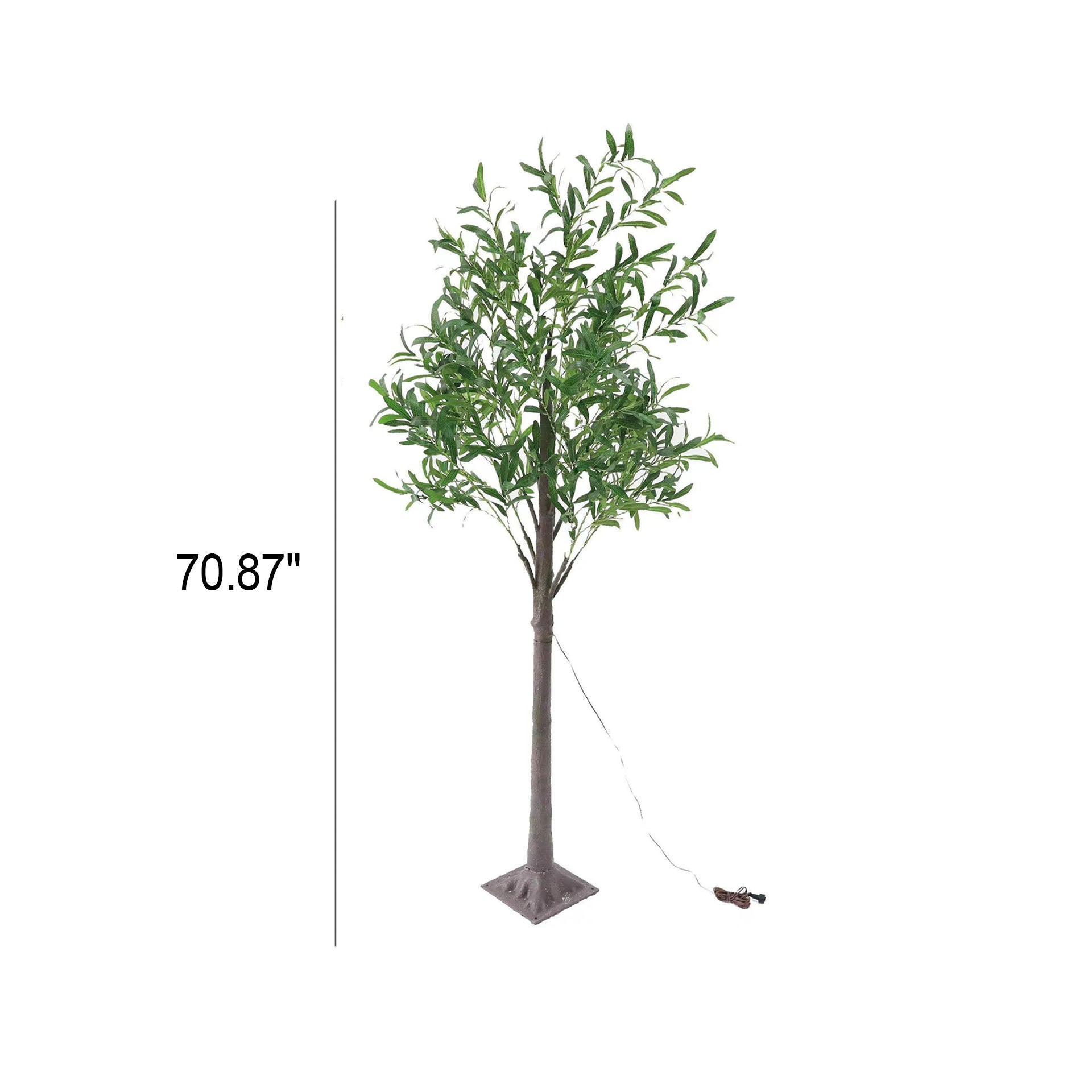 Modern Creative Olive Leaf LED Simulation Plants Decorative Light Lumendat