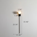 Nordic Industrial Retro Combination Graphic 1-Light Wall Sconce Lamp Lumendat
