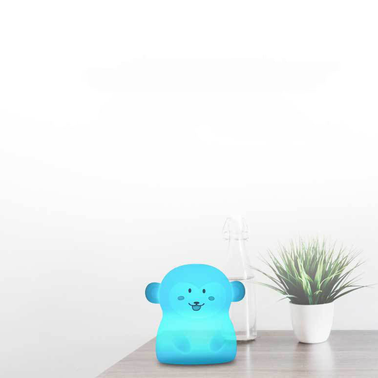 Lumendat Creative Monkey Silicone Charging Pat LED Night Light Table Lamp Lumendat