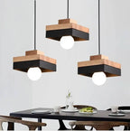 Nordic Round/square 1-light Pendant Light Lumendat