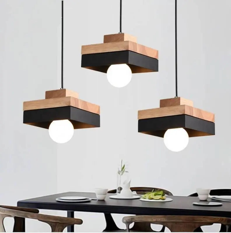 Nordic Round/square 1-light Pendant Light Lumendat