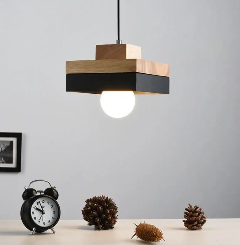 Nordic Round/square 1-light Pendant Light Lumendat