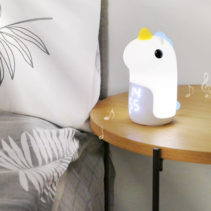 Cartoon Unicorn Timer Alarm Clock LED Night Light Lumendat