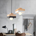 Nordic Round/square 1-light Pendant Light Lumendat