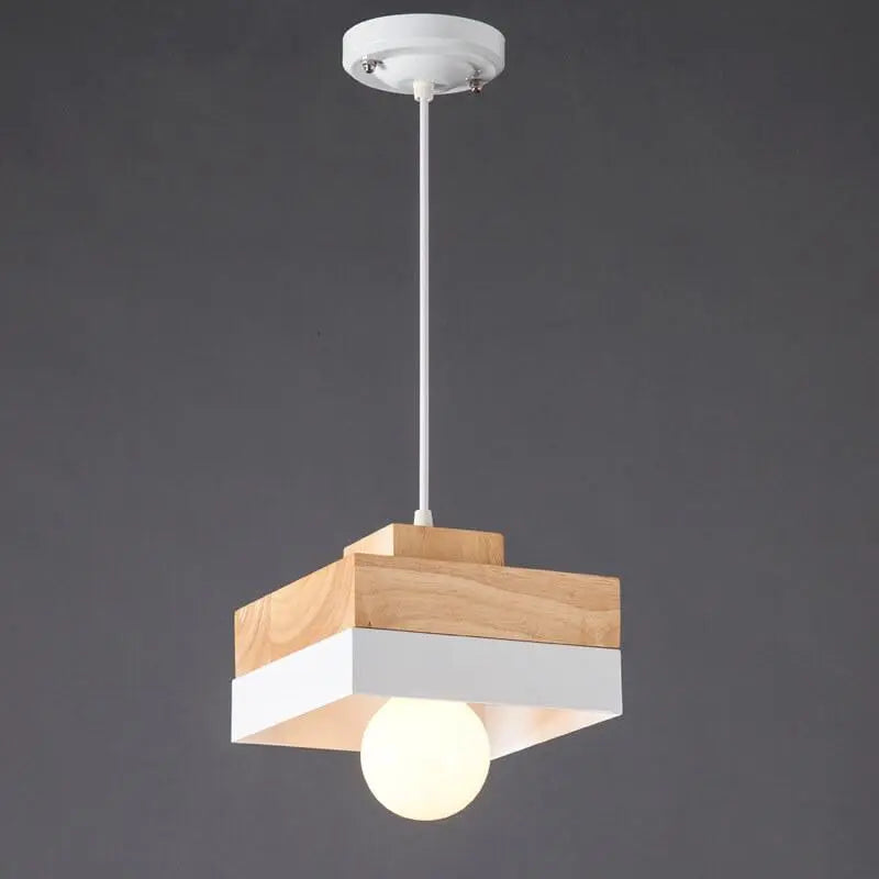 Nordic Round/square 1-light Pendant Light Lumendat
