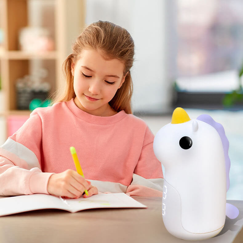 Cartoon Unicorn Timer Alarm Clock LED Night Light Lumendat
