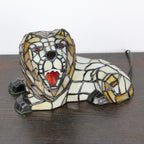 Tiffany Creative Animal Stained Glass 1-Light Decorative Table Lamp Lumendat