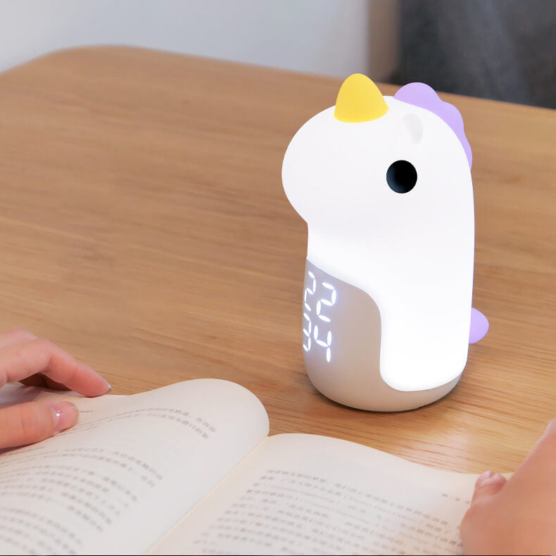 Cartoon Unicorn Timer Alarm Clock LED Night Light Lumendat