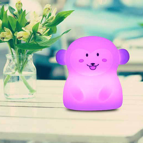 Lumendat Creative Monkey Silicone Charging Pat LED Night Light Table Lamp Lumendat