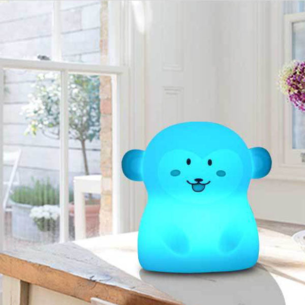 Lumendat Creative Monkey Silicone Charging Pat LED Night Light Table Lamp Lumendat