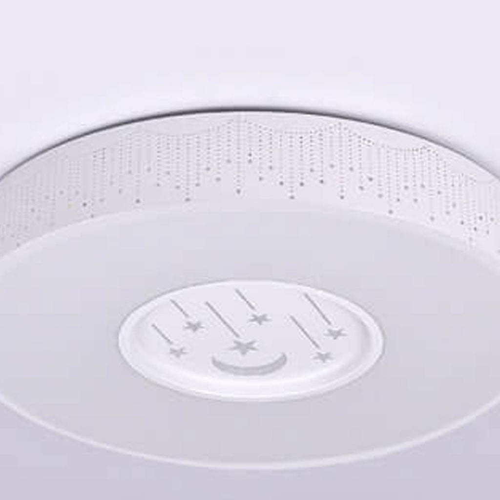Lumendat Modern Minimalist Starry Sky Round Children's LED Flush Mount Ceiling Light Lumendat