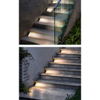 Solar Waterproof Stereo Triangle LED Outdoor Stair Lamp Lumendat