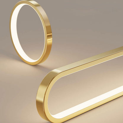 Modern Minimalist All-copper LED 1-Light Pendant Light