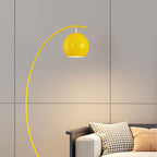 Nordic Minimalist Curved Line Dome 1-Light Standing Floor Lamp Lumendat